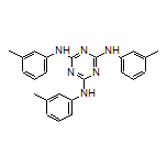 N2,N4,N6-Tri-m-tolyl-1,3,5-triazine-2,4,6-triamine