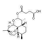 4-Oxo-4-[[(3R,5aS,6R,8aS,9R,10R,12R,12aR)-3,6,9-trimethyldecahydro-3H-3,12-epoxy[1,2]dioxepino[4,3-i]isochromen-10-yl]oxy]butanoic Acid