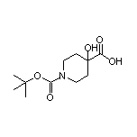 1-Boc-4-hydroxypiperidine-4-carboxylic Acid