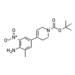 4-(1-Boc-1,2,3,6-tetrahydro-4-pyridyl)-2-methyl-6-nitroaniline