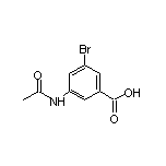 3-Acetamido-5-bromobenzoic Acid