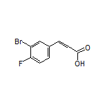 3-Bromo-4-fluorocinnamic Acid