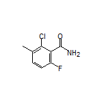 2-Chloro-6-fluoro-3-methylbenzamide