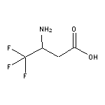 3-Amino-4,4,4-trifluorobutyric Acid