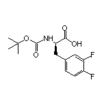 (R)-2-(Boc-amino)-3-(3,4-difluorophenyl)propanoic Acid