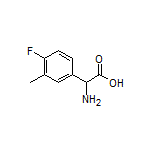 2-Amino-2-(4-fluoro-3-methylphenyl)acetic Acid