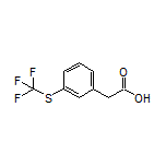 2-[3-[(Trifluoromethyl)thio]phenyl]acetic Acid