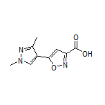 5-(1,3-二甲基-1H-吡唑-4-基)异噁唑-3-甲酸