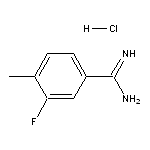 3-Fluoro-4-methylbenzimidamide Hydrochloride