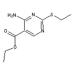 Ethyl 4-Amino-2-(ethylthio)pyrimidine-5-carboxylate