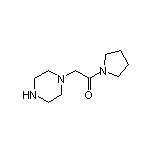 2-(1-Piperazinyl)-1-(1-pyrrolidinyl)ethanone
