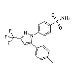 4-[5-(p-Tolyl)-3-(trifluoromethyl)-1-pyrazolyl]benzenesulfonamide
