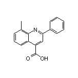 8-Methyl-2-phenylquinoline-4-carboxylic Acid