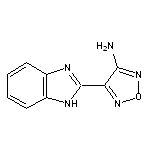 4-(2-Benzimidazolyl)-1,2,5-oxadiazol-3-amine