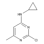 2-Chloro-N-cyclopropyl-6-methylpyrimidin-4-amine