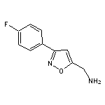 3-(4-Fluorophenyl)isoxazole-5-methanamine