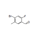 4-Bromo-2-fluoro-5-methylbenzaldehyde