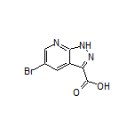 5-Bromo-1H-pyrazolo[3,4-b]pyridine-3-carboxylic Acid