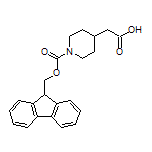 2-(1-Fmoc-4-piperidyl)acetic Acid