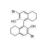 (S)-3,3’-Dibromo-5,5’,6,6’,7,7’,8,8’-octahydro-[1,1’-binaphthalene]-2,2’-diol