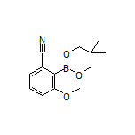 2-(5,5-Dimethyl-1,3,2-dioxaborinan-2-yl)-3-methoxybenzonitrile