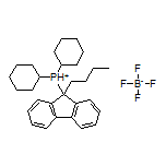 (9-Butyl-9H-fluoren-9-yl)dicyclohexylphosphonium Tetrafluoroborate