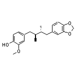 4-[(2S,3R)-4-(Benzo[d][1,3]dioxol-5-yl)-2,3-dimethylbutyl]-2-methoxyphenol