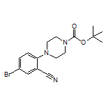 1-Boc-4-(4-bromo-2-cyanophenyl)piperazine