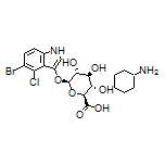 (5-Bromo-4-chloro-3-indolyl)-β-D-glucuronide Cyclohexylammonium Salt