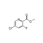 Methyl 5-Chloro-3-fluoropicolinate
