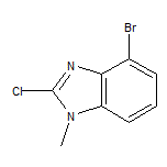4-Bromo-2-chloro-1-methylbenzimidazole