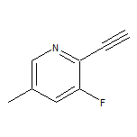 2-Ethynyl-3-fluoro-5-methylpyridine