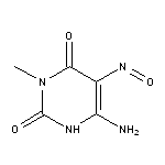 6-Amino-5-nitroso-3-methyluracil, 97%