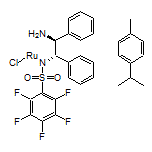 Chloro[[(1S,2S)-2-amino-1,2-diphenylethyl](pentafluorophenylsulfonyl)amido](p-cymene)ruthenium(II)
