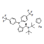 (R)-1-[(R)-2-[Bis(4-trifluoromethylphenyl)phosphino]ferrocenyl]ethyl-di-t-butylphosphine