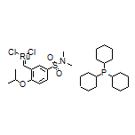 Dichloro[[5-[(dimethylamino)sulfonyl]-2-(1-methylethoxy-O)phenyl]methylene-C](tricyclohexylphosphine)ruthenium(IV)