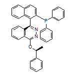 (S)-(-)-4-[2-(Diphenylphosphino)-1-naphthalenyl]-N-[(R)-1-phenylethoxy]phthalazine