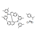 Chloro[(R)-(+)-2,2’-bis[di(3,5-xylyl)phosphino]-1,1’-binaphthyl](p-cymene)ruthenium(II) Chloride