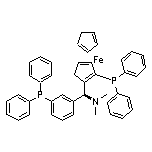 (SP)-1-[(S)-alpha-(Dimethylamino)-2-(diphenylphosphino)benzyl]-2-diphenylphosphinoferrocene