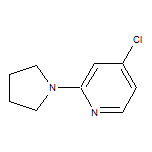 4-Chloro-2-(pyrrolidin-1-yl)pyridine