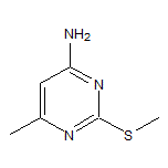 6-Methyl-2-(methylthio)pyrimidin-4-amine