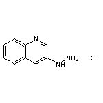 2-(quinolin-3-yl)hydrazine hydrochloride, 95%