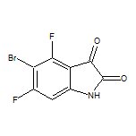 5-Bromo-4,6-difluoroindoline-2,3-dione