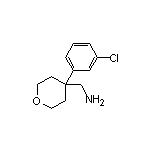 4-(3-Chlorophenyl)tetrahydropyran-4-methanamine