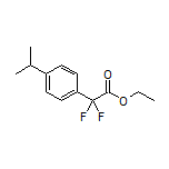 Ethyl 2,2-Difluoro-2-(4-isopropylphenyl)acetate