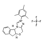 (5aS,10bR)-2-Mesityl-4,5a,6,10b-tetrahydroindeno[2,1-b][1,2,4]triazolo[4,3-d][1,4]oxazin-2-ium Tetrafluoroborate