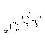 1-(4-氯苯基)-3,5-二甲基-1H-吡唑-4-甲酸