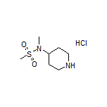 N-Methyl-N-(4-piperidyl)methanesulfonamide Hydrochloride