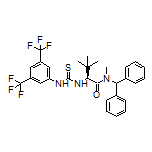 (S)-N-Benzhydryl-2-[3-[3,5-bis(trifluoromethyl)phenyl]thioureido]-N,3,3-trimethylbutanamide