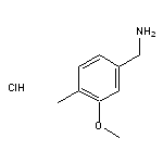 (3-Methoxy-4-methylphenyl)methanamine Hydrochloride